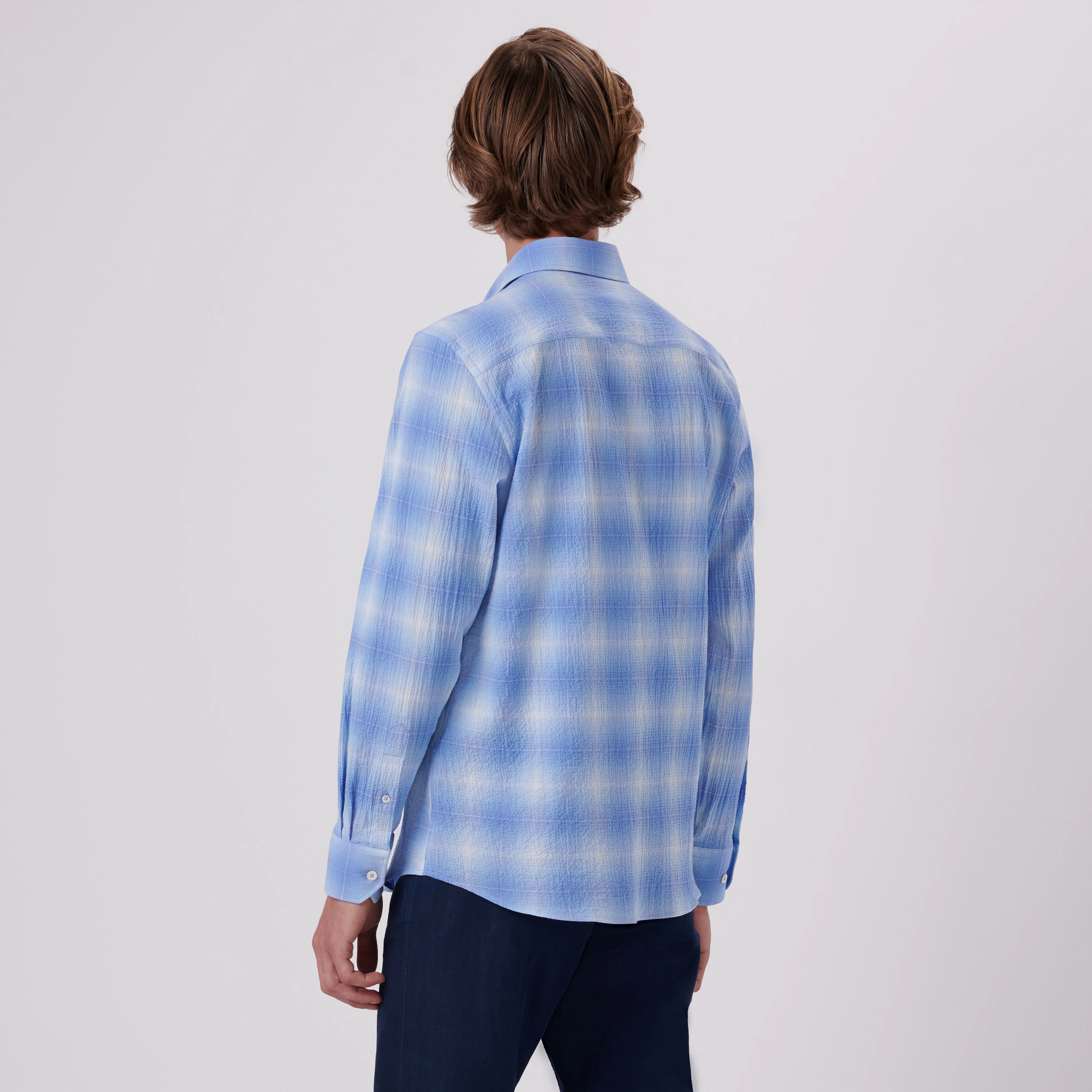 Julian Windowpane Check Shirt