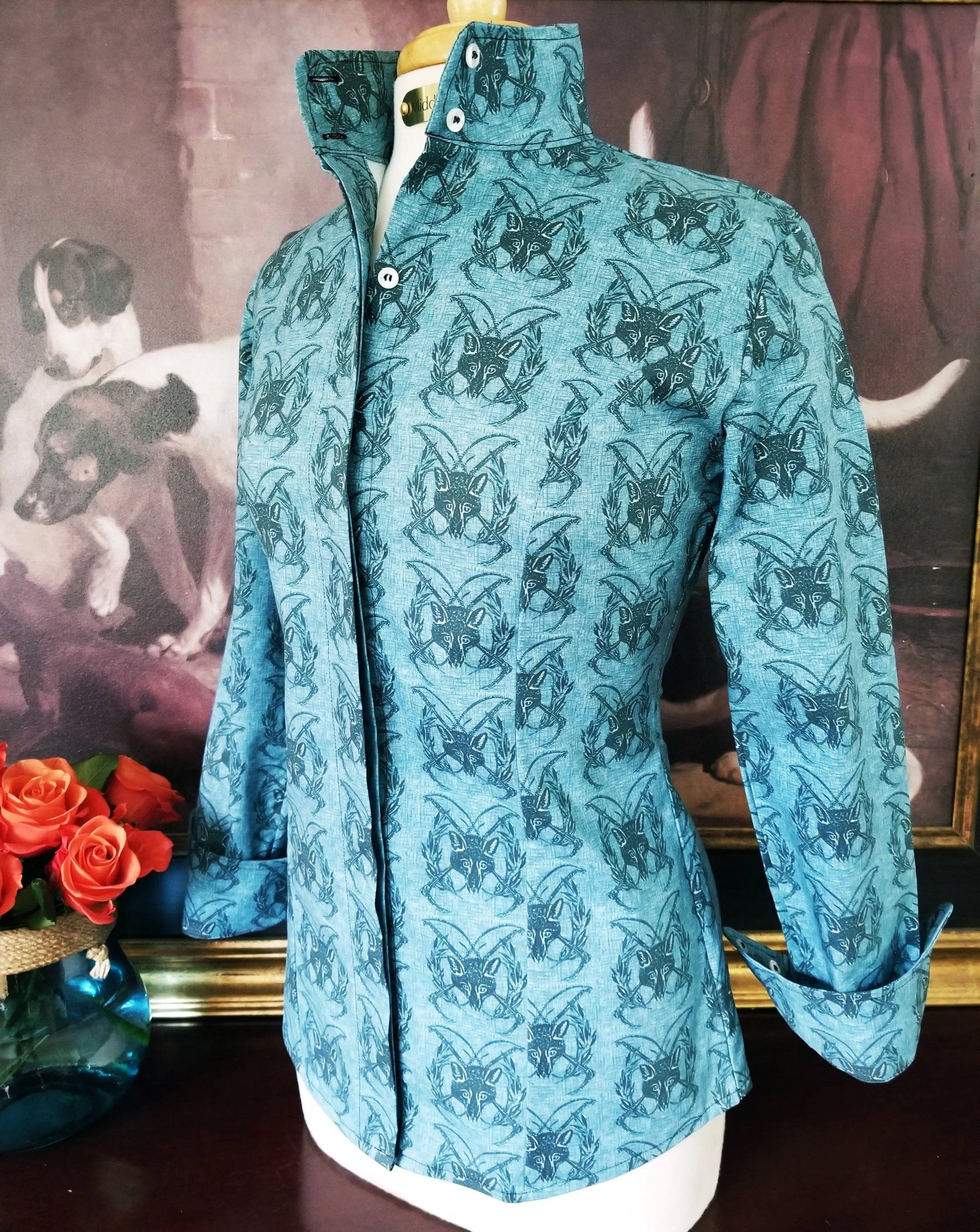 KESWICK SHIRT IN TEAL