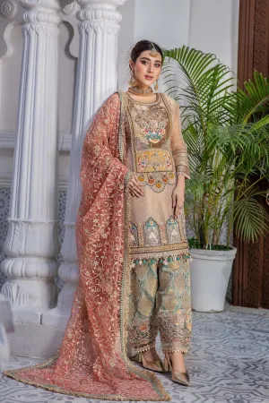 Khuda Baksh - P-212 - 3 Piece Ready to Wear Suit