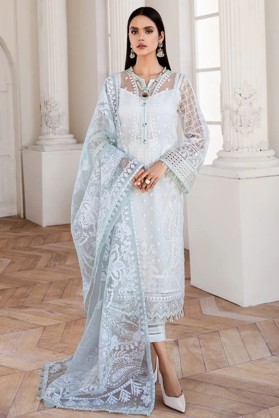 Latest Chiffon Suit 2020 for Wedding Party #Y6167