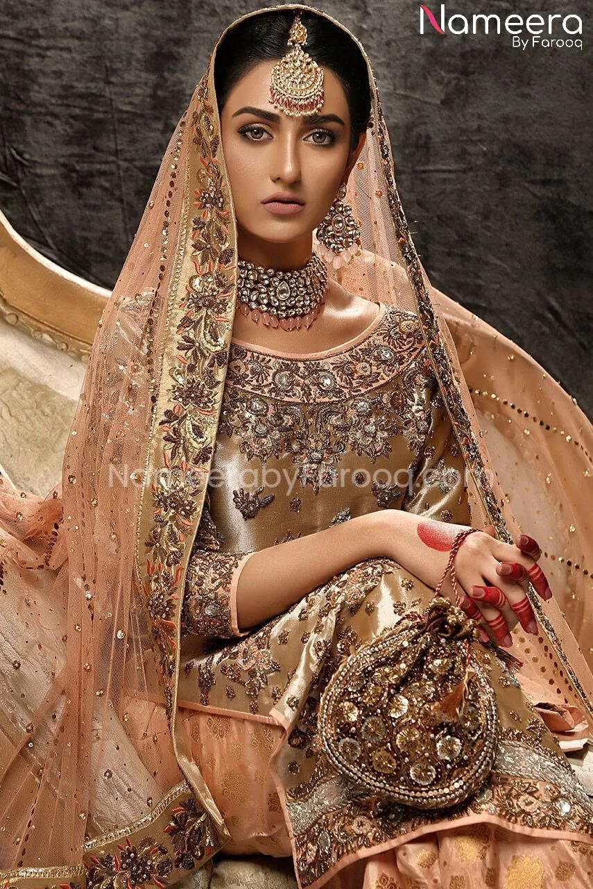 Latest Elegant Bridal Dresses Pakistani Online #BS175