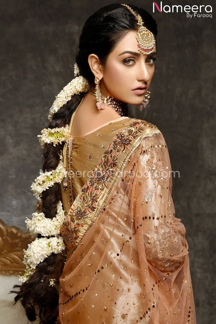 Latest Elegant Bridal Dresses Pakistani Online #BS175