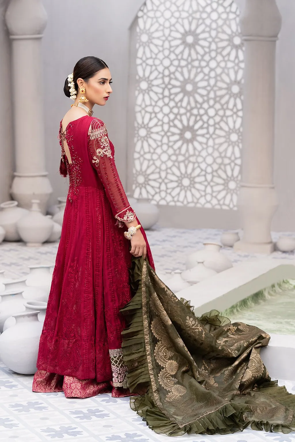 Latest Festive Frock for Wedding Party #Y6153