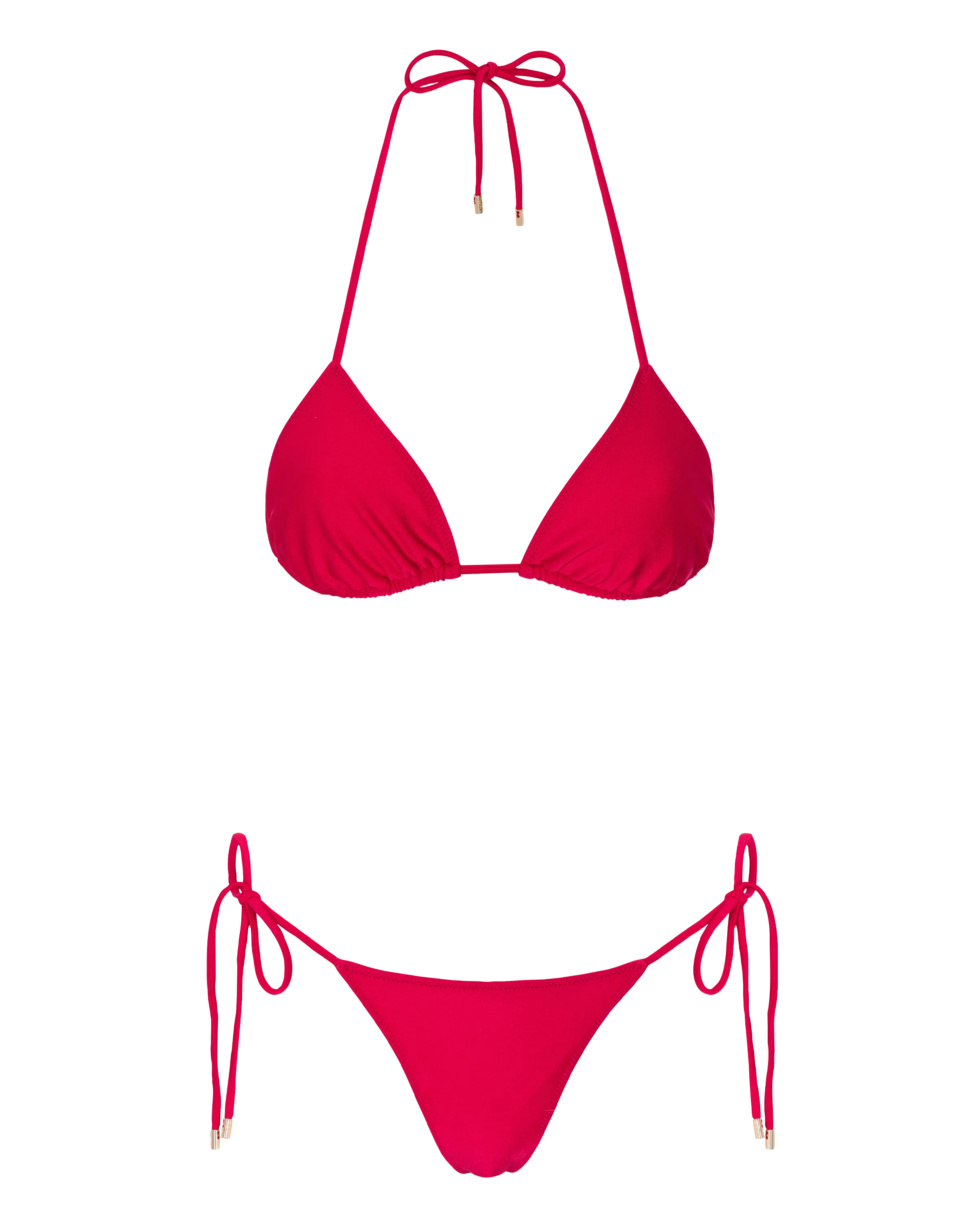 Le Triangle Bottom - Cherry Red