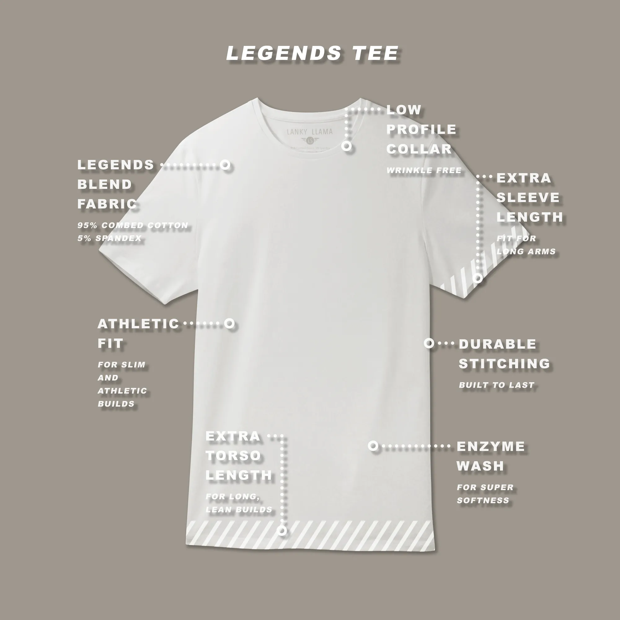 Legends Crew Neck Tee