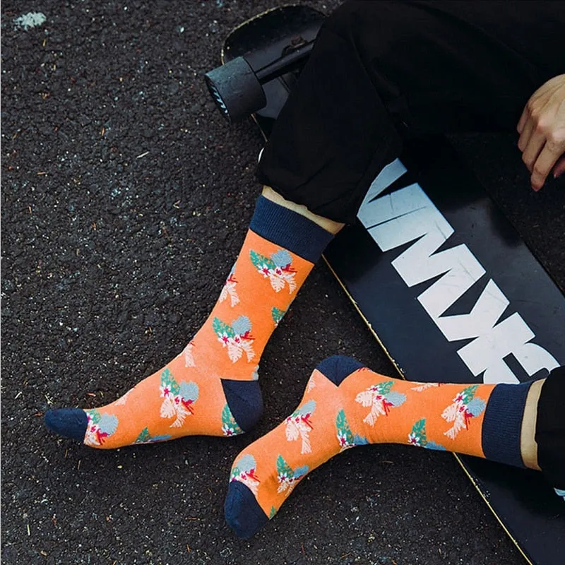 'Life's A Br33z3' Collection: Patterned Socks