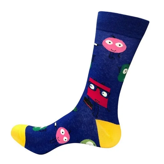 'Life's A Br33z3' Collection: Patterned Socks