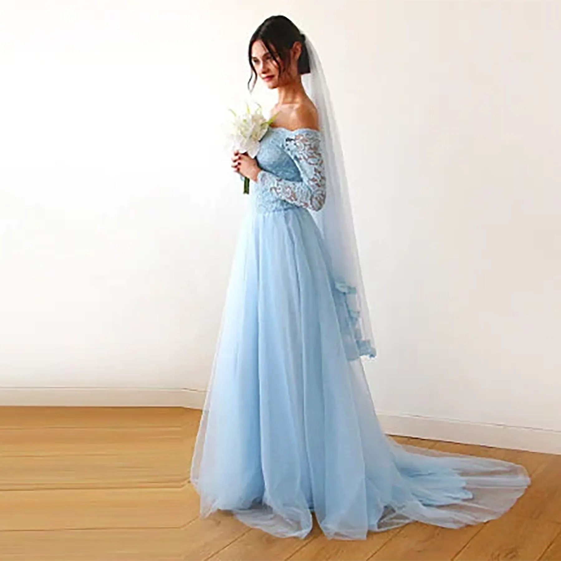 Light Blue Veil  #4015