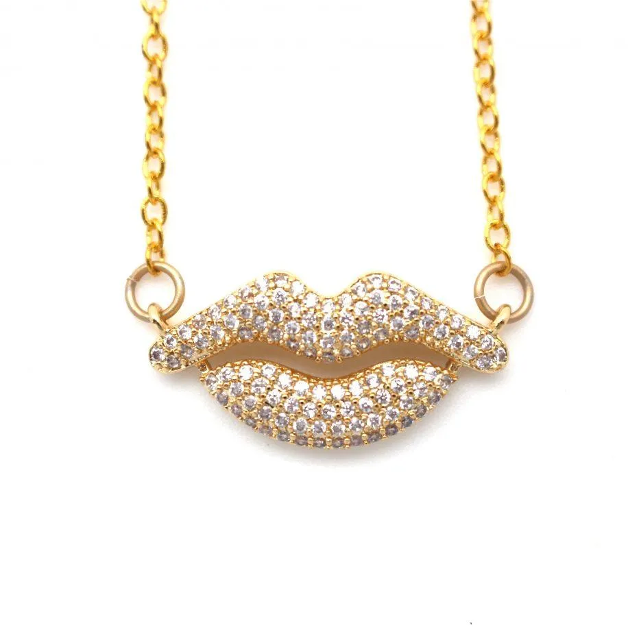 Lips Necklace