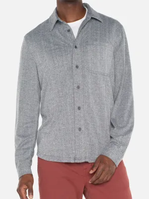 Liverpool Knit LS Button Up Shirt
