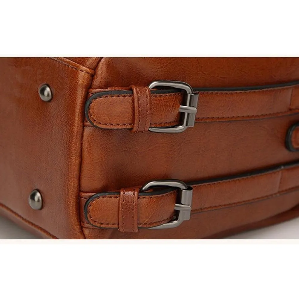 <bold>Top-Handle / Shoulder Bag  <br>Vegan-Leather