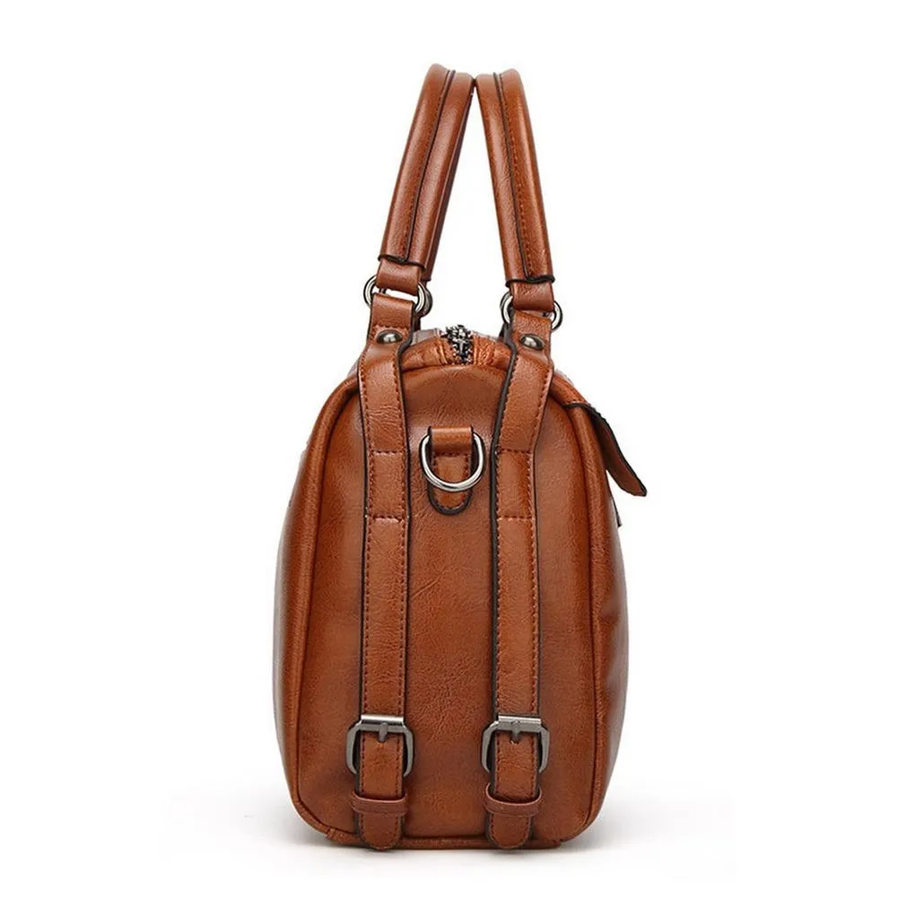 <bold>Top-Handle / Shoulder Bag  <br>Vegan-Leather