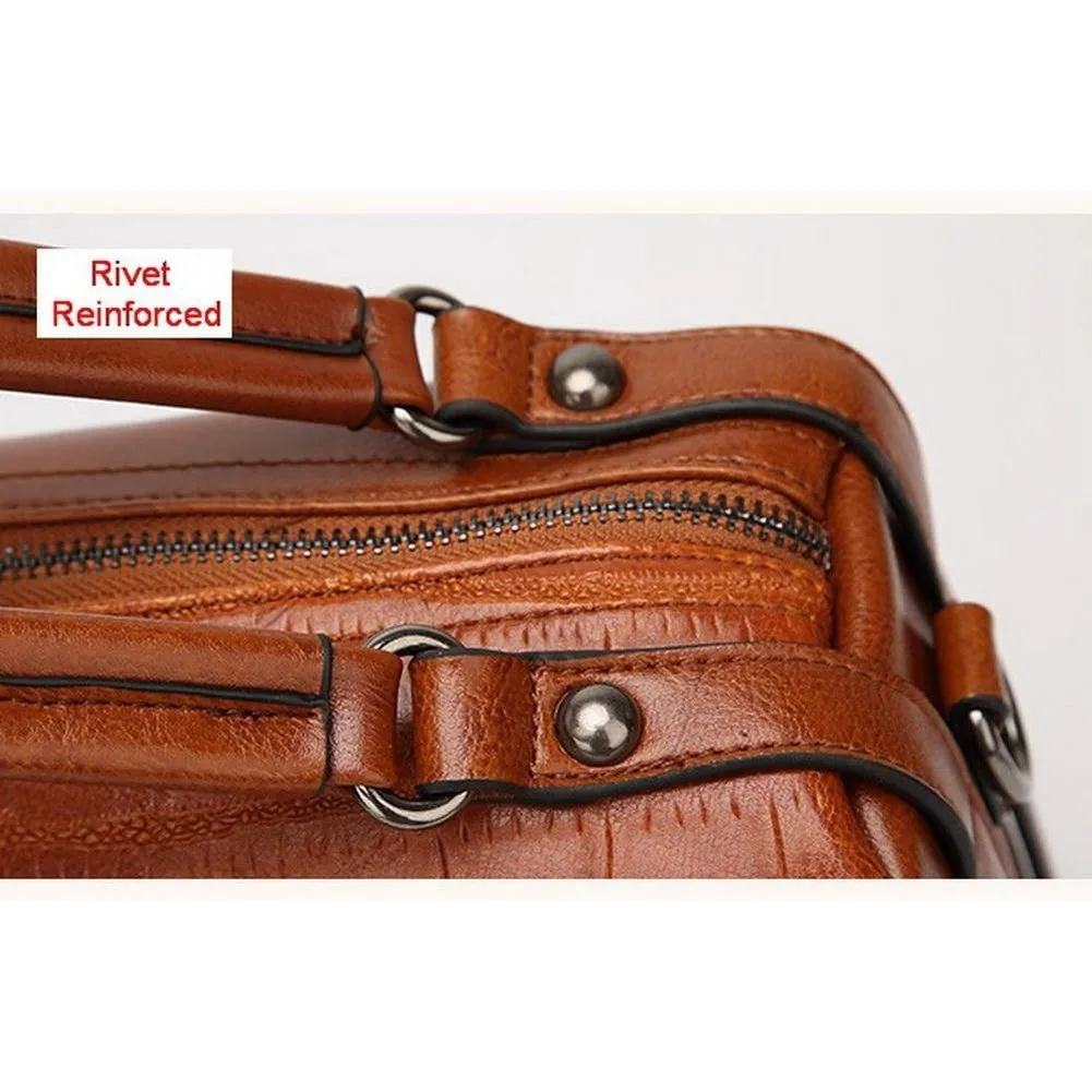 <bold>Top-Handle / Shoulder Bag  <br>Vegan-Leather