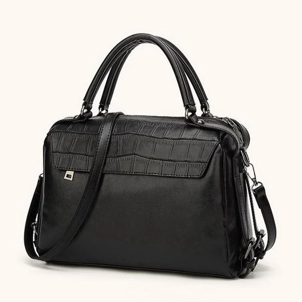 <bold>Top-Handle / Shoulder Bag  <br>Vegan-Leather