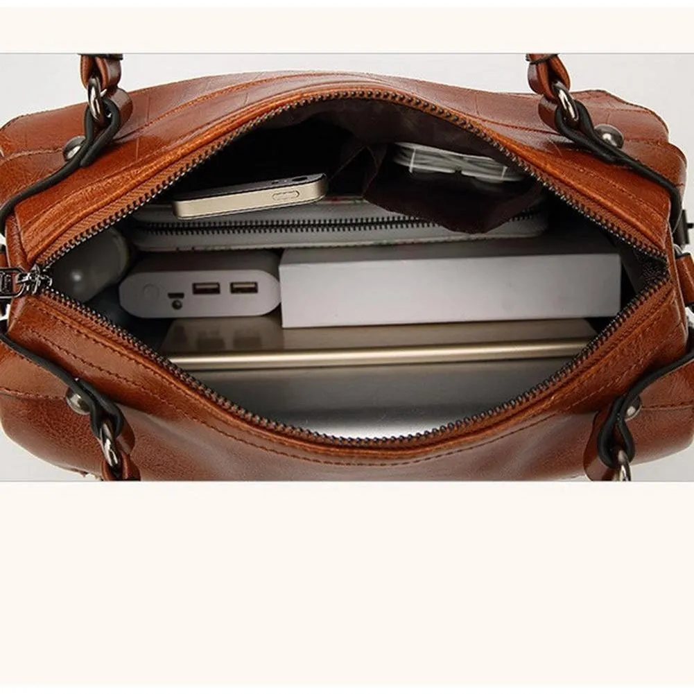<bold>Top-Handle / Shoulder Bag  <br>Vegan-Leather