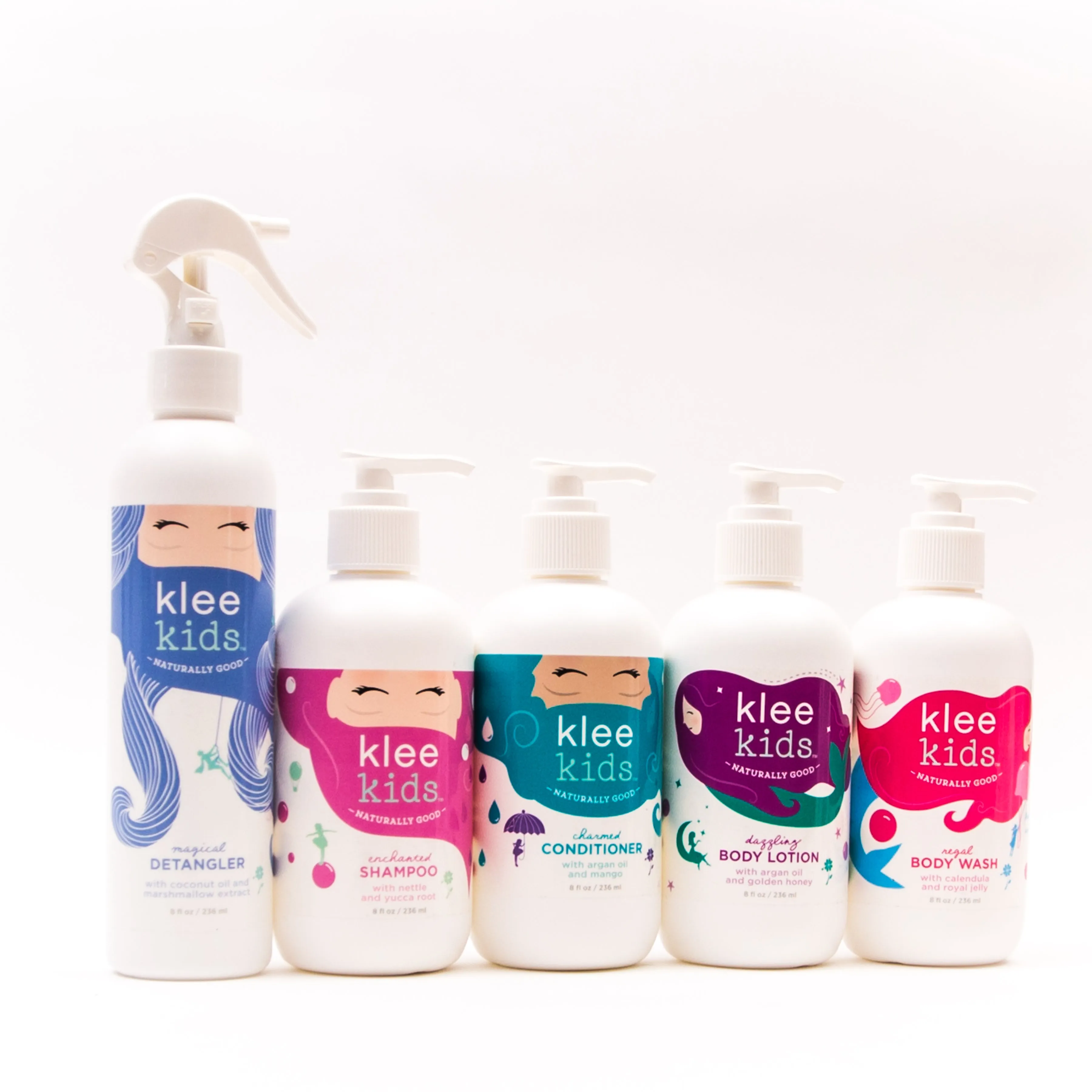 Magical Detangler and Leave In Conditioner - With Coconut Oil and Marshmallow Root, 8 oz