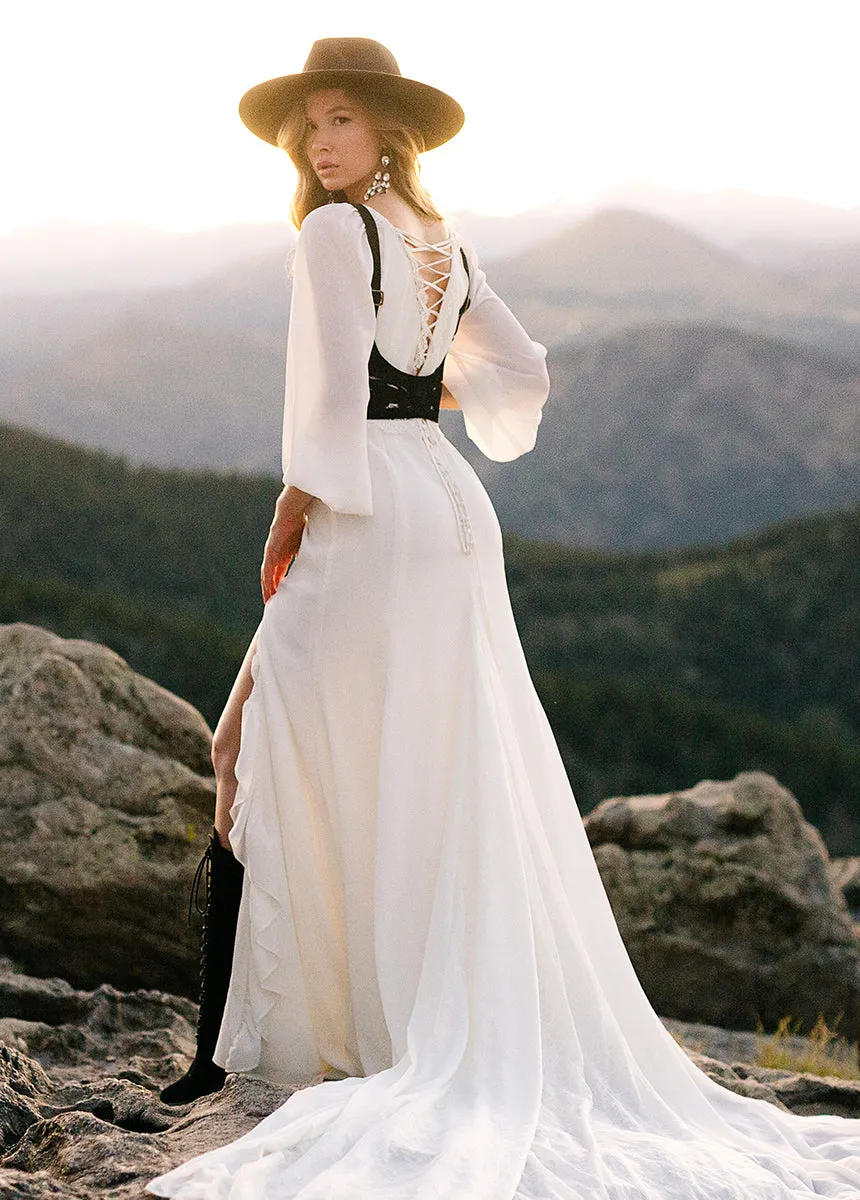 Marlow Bridal Harness in Black