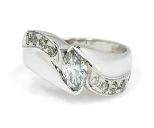 Marquise Diamond Wedding Ring Restoration