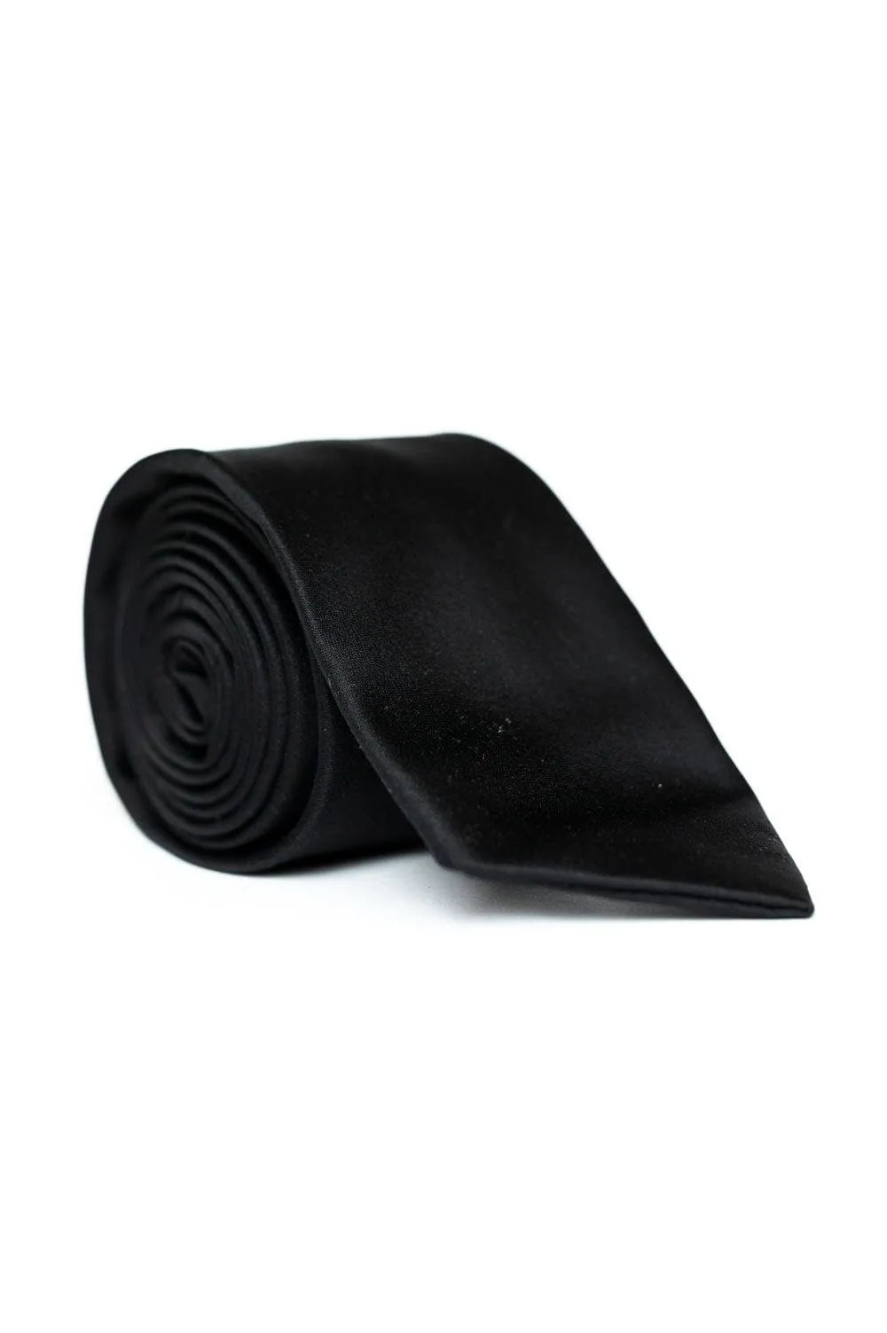 Matte Satin Solid Ties