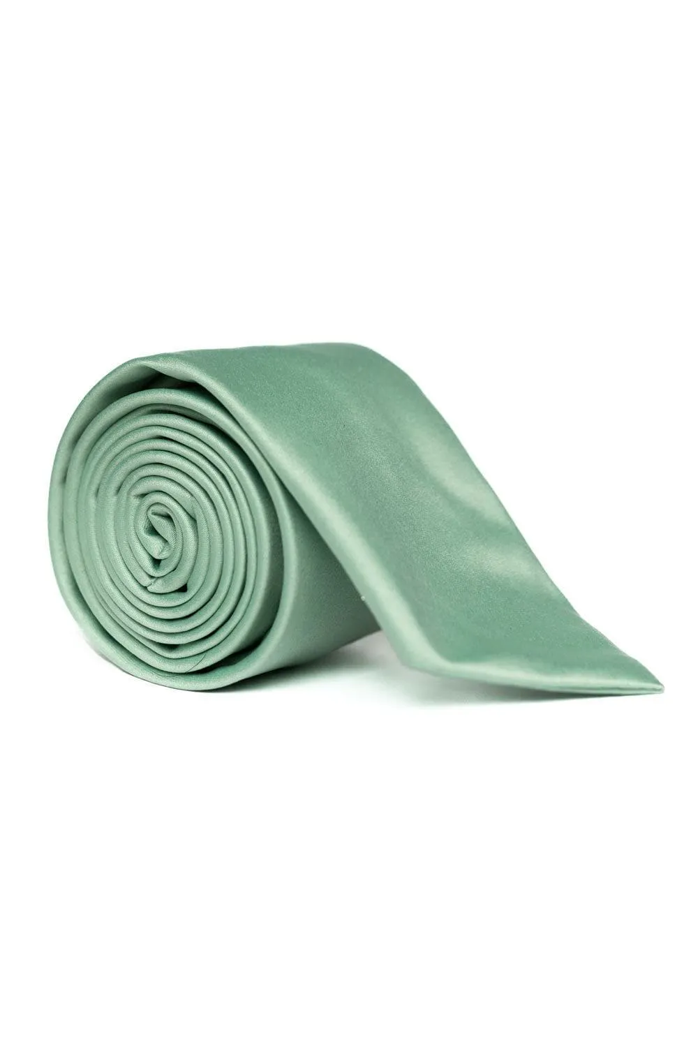 Matte Satin Solid Ties