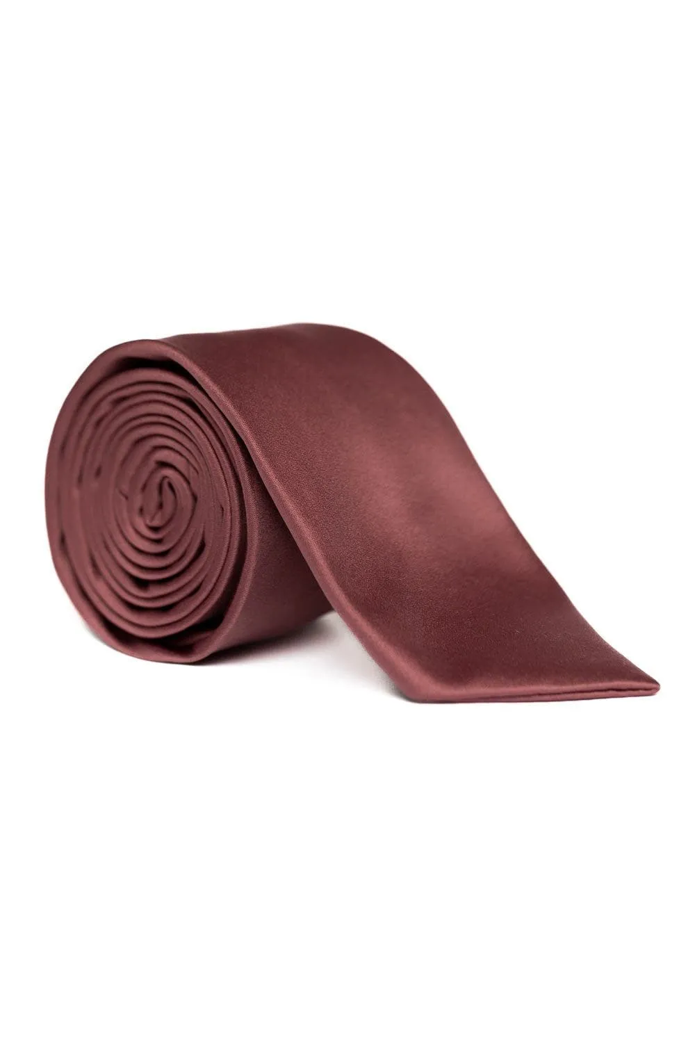 Matte Satin Solid Ties