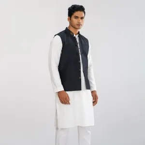 Men Black Karchupi Vest