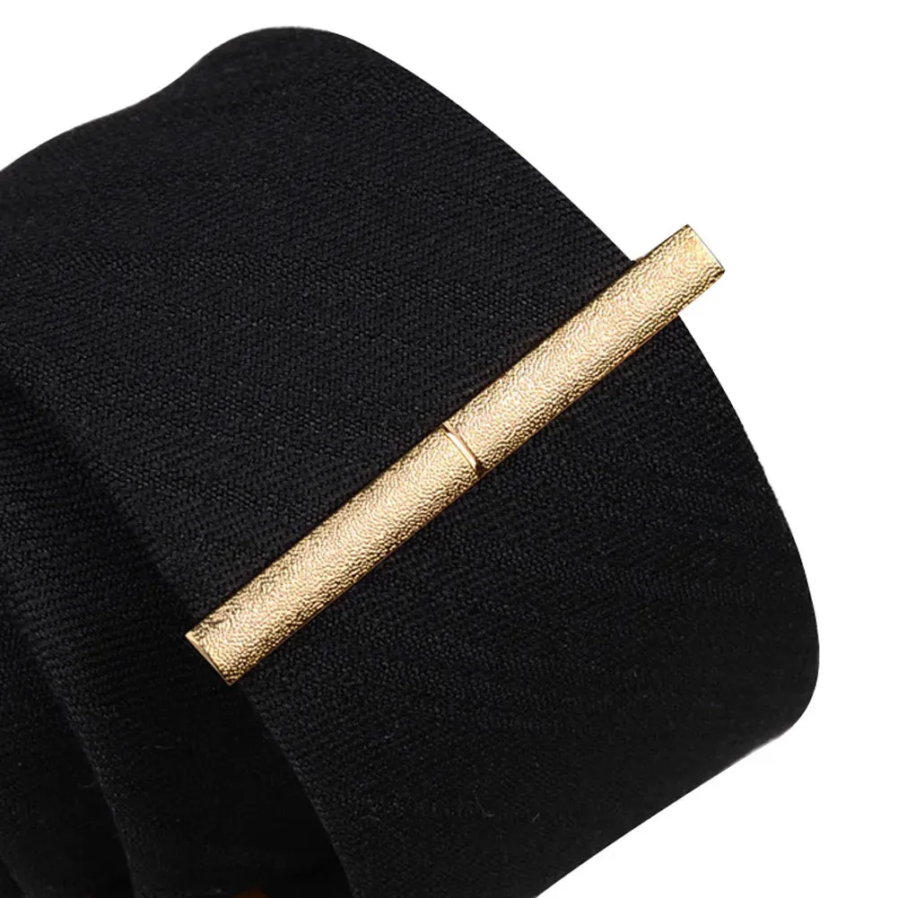 Men Metal Alloy Tie Clip Clamp Necktie Bar Clasp Wedding Bridegroom Business Fashion Formal Gifts