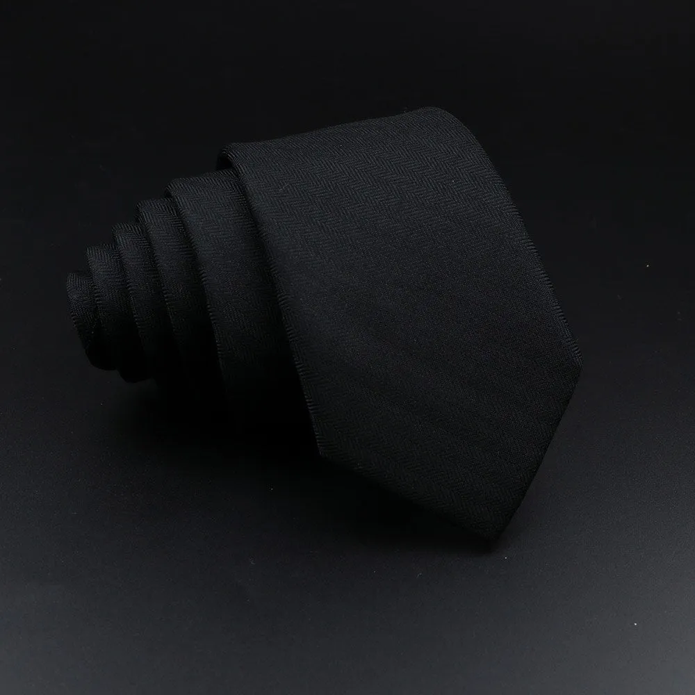 Men&#39;s Plaid Tie Cotton Black Grey Red Necktie Handmade Wool Narrow Collar Ties Wedding Business Party Suit Shirt Gift Accessory