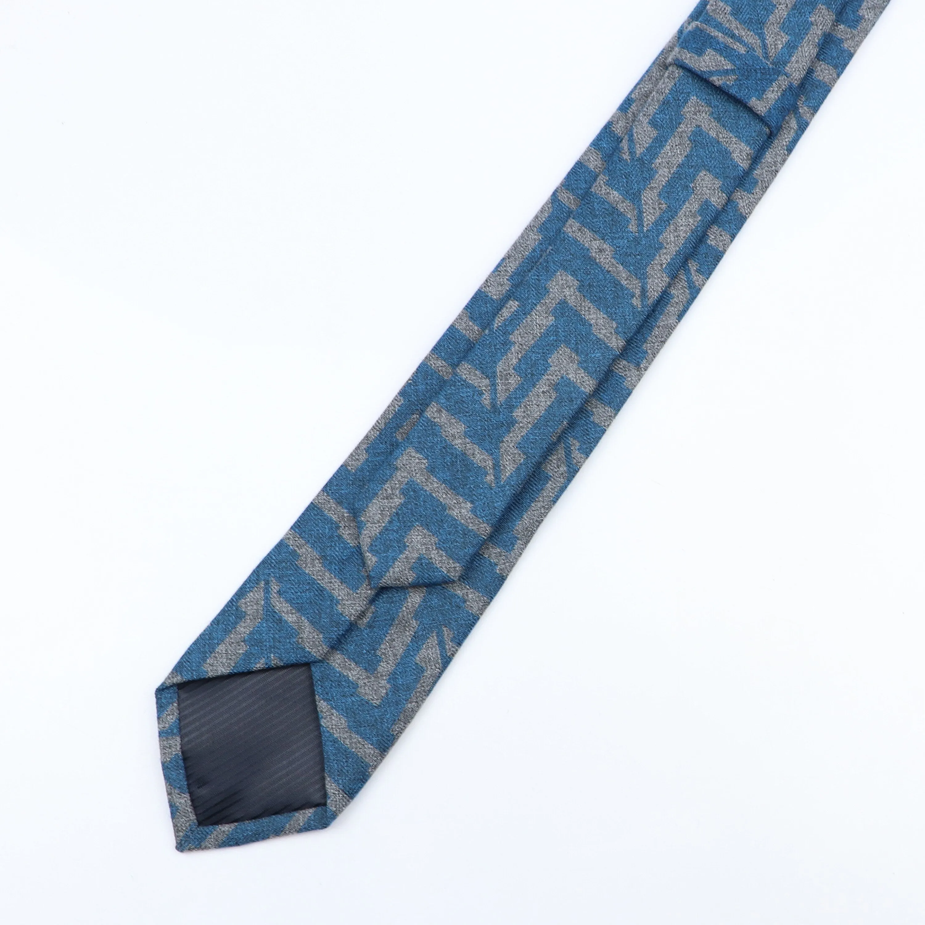 Men&#39;s Plaid Tie Cotton Black Grey Red Necktie Handmade Wool Narrow Collar Ties Wedding Business Party Suit Shirt Gift Accessory