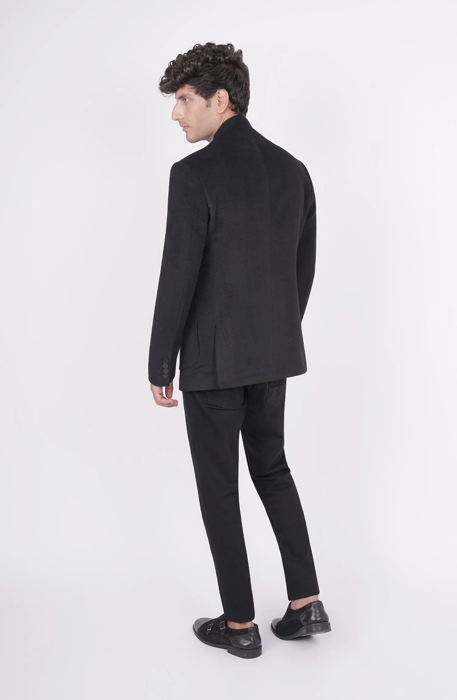 Mens Classic Wool  Coat