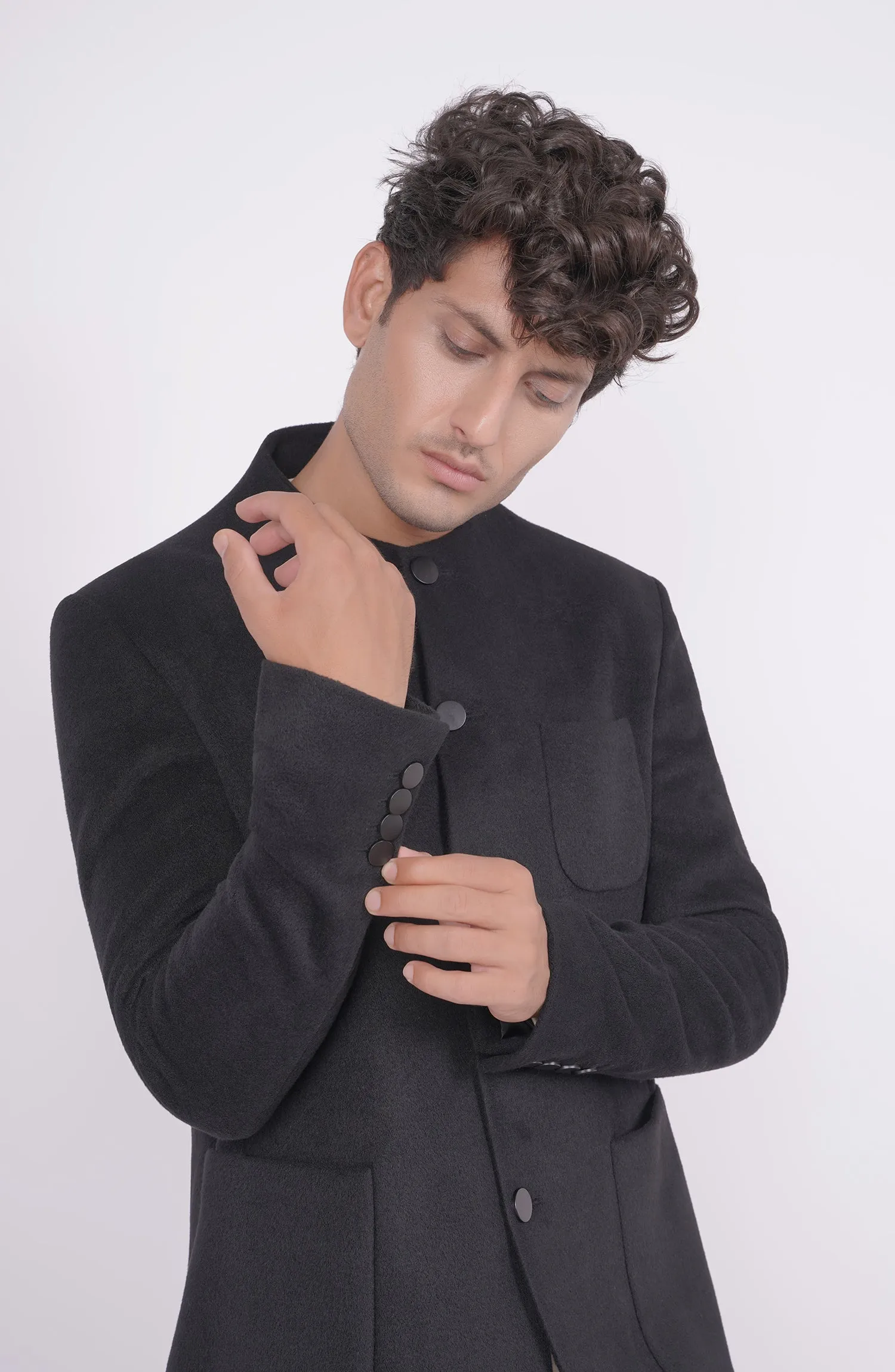 Mens Classic Wool  Coat