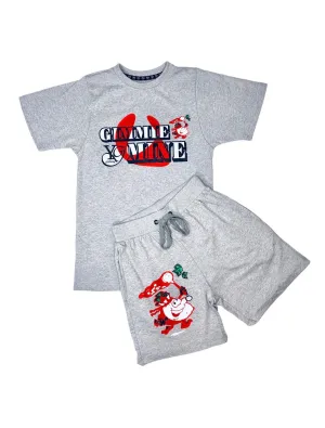 Men’s GIMMIE MINE 2 piece Shorts Set
