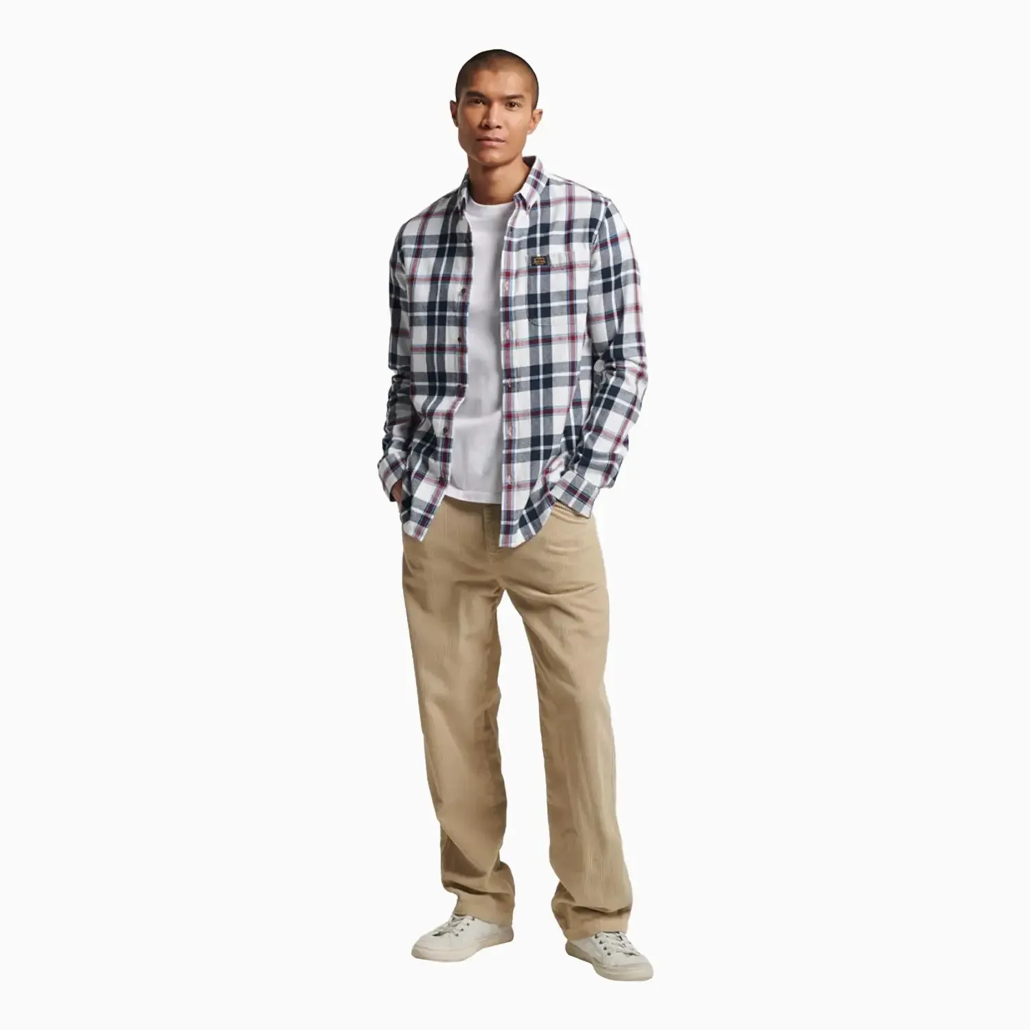 Men's Organic Cotton Vintage Lumberjack Shirt