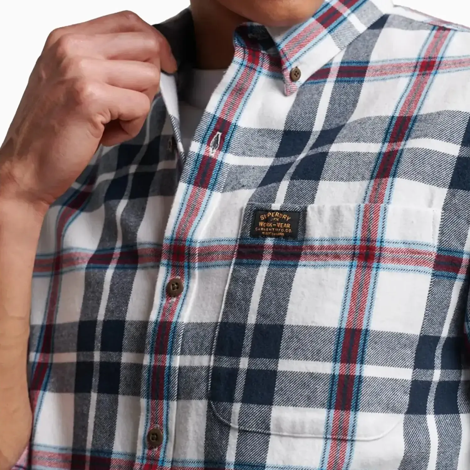 Men's Organic Cotton Vintage Lumberjack Shirt