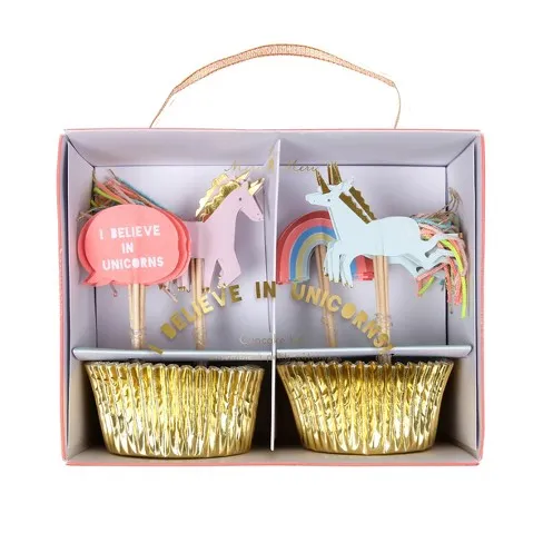 Meri Meri I Believe in Unicorns Cupcake Kit
