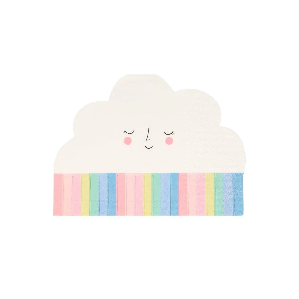 Meri Meri Rainbow Sun Cloud Napkins (Set of 20)