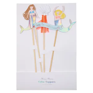 Mermaid Cake Toppers