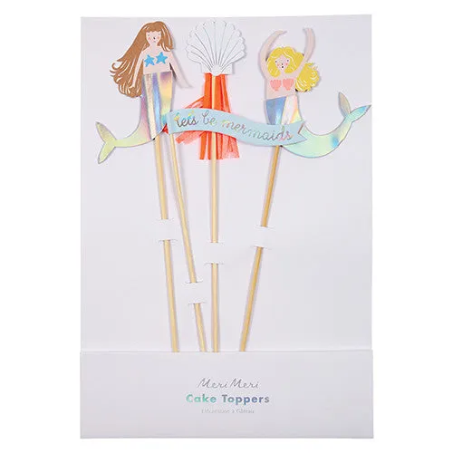 Mermaid Cake Toppers