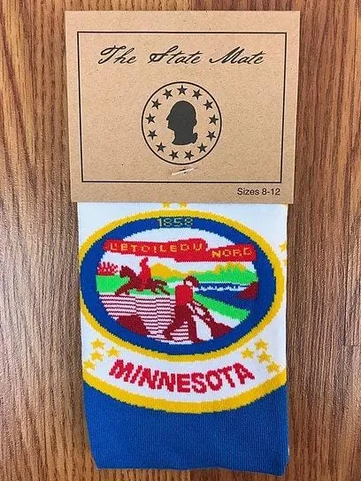 Minnesota State Flag Socks