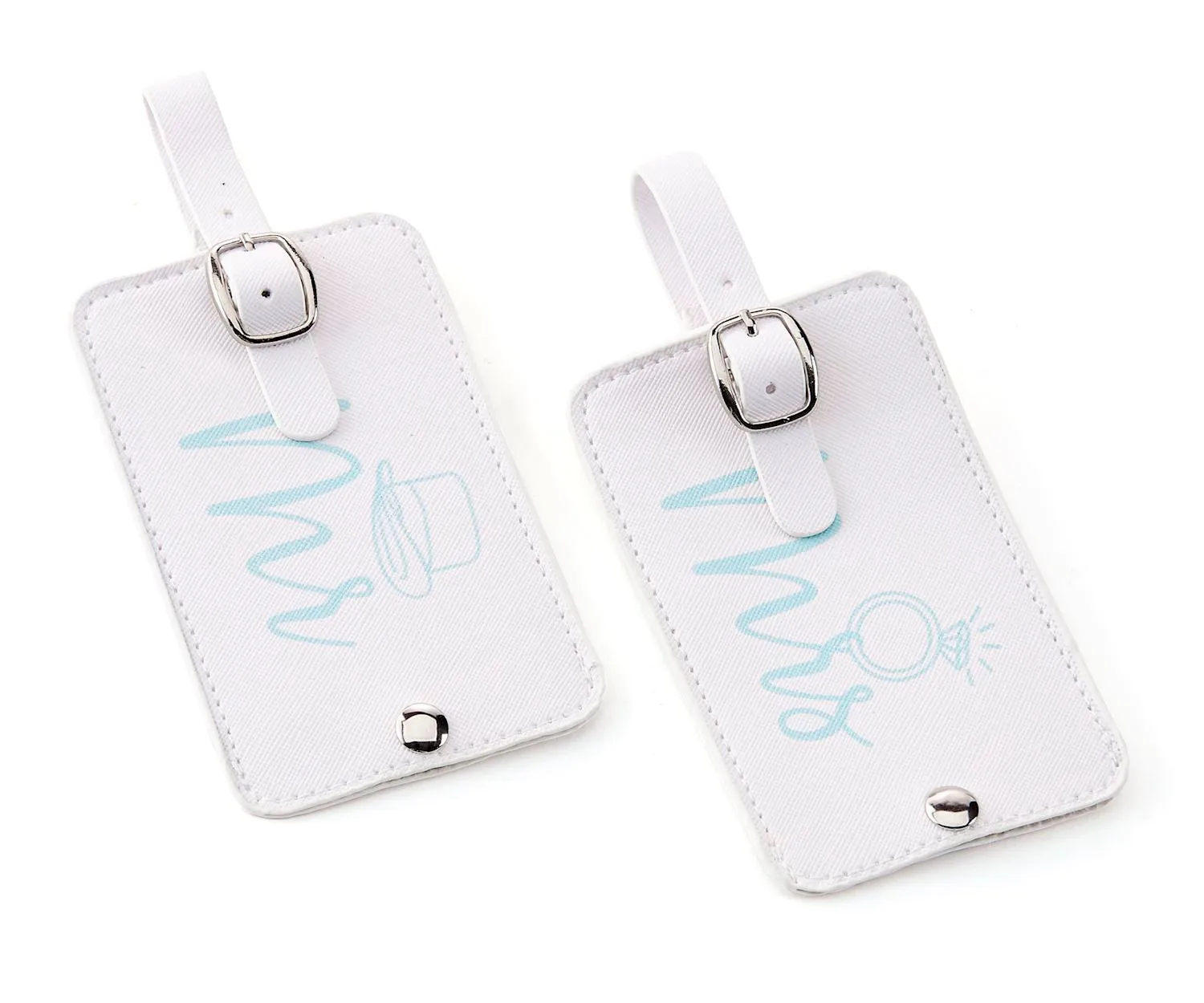 Mr. & Mrs. Luggage Tag Set