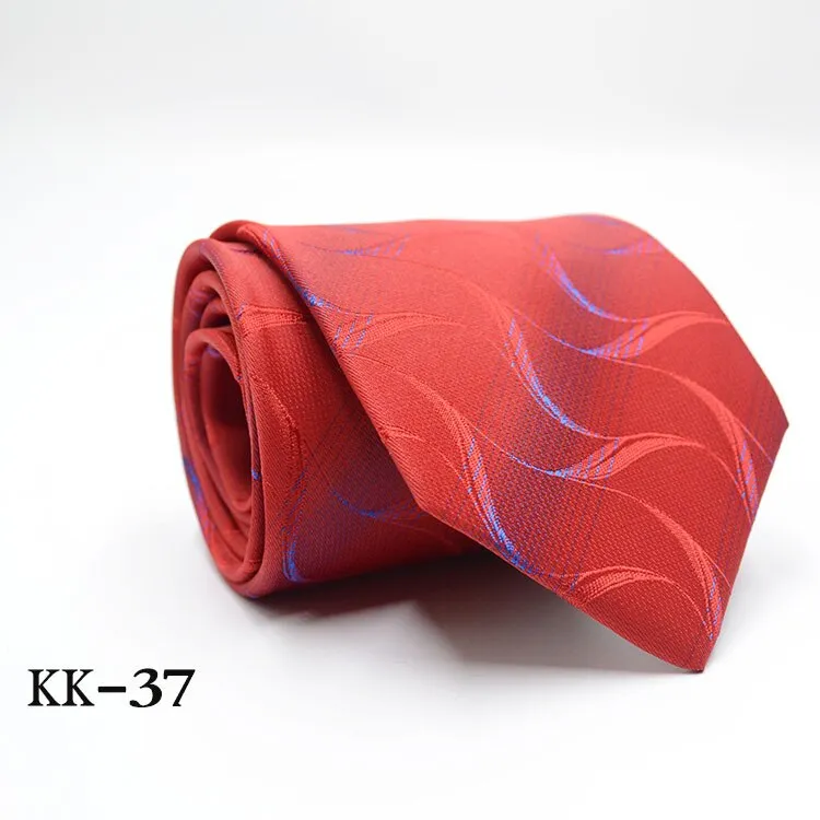 Narrow Casual Arrowhead Skinny Red Necktie Slim Black Tie For Men 8cm Man Accessories Simplicity For Party Formal Ties Fashion