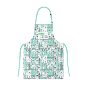 Nature's Protection grooming apron with puppies