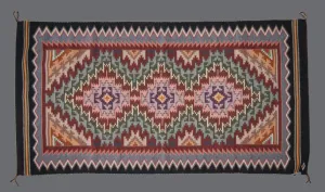 Navajo Weaving; 72x36 Burntwater by Rena Whitney