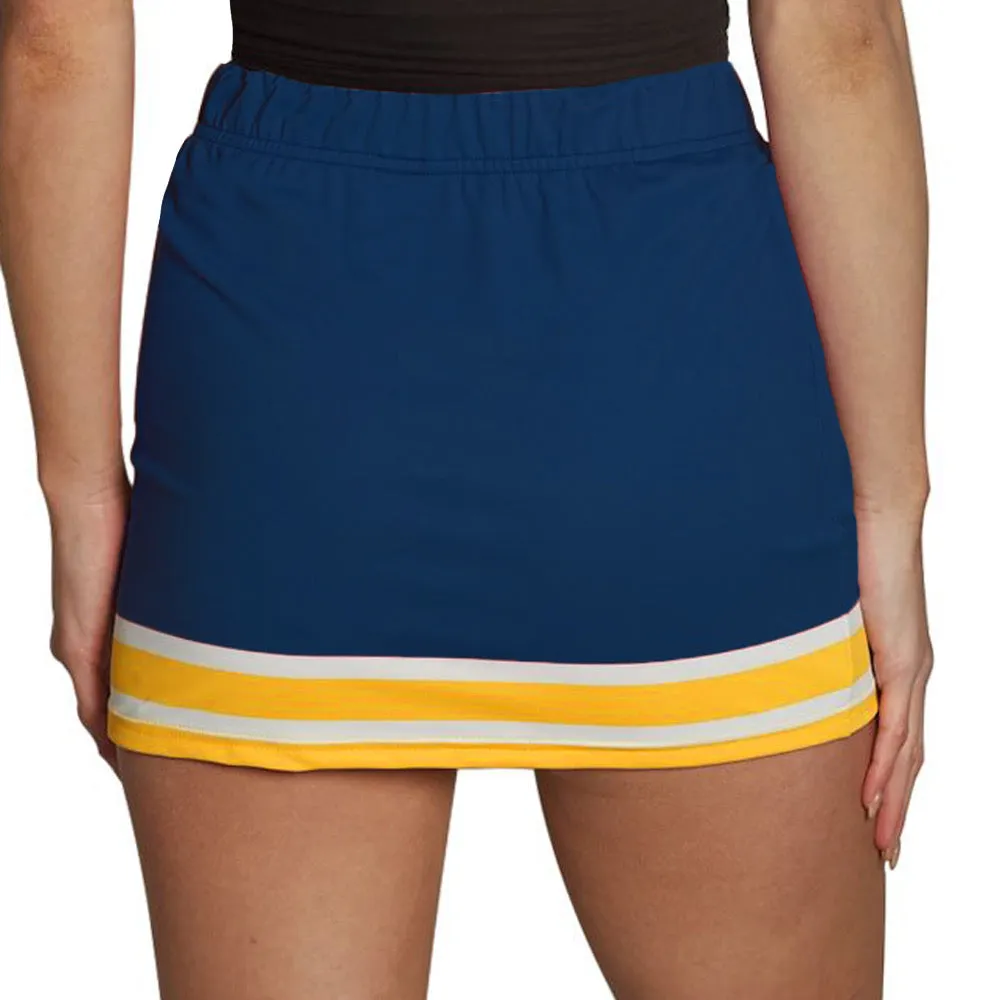 Navy & Yellow Game Day Skirt