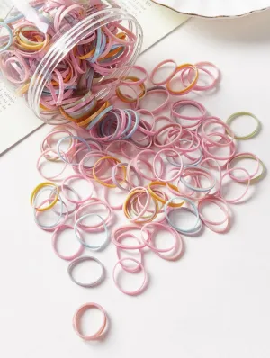 NEW Shein 500pcs Disposable Elastic Hair Ties