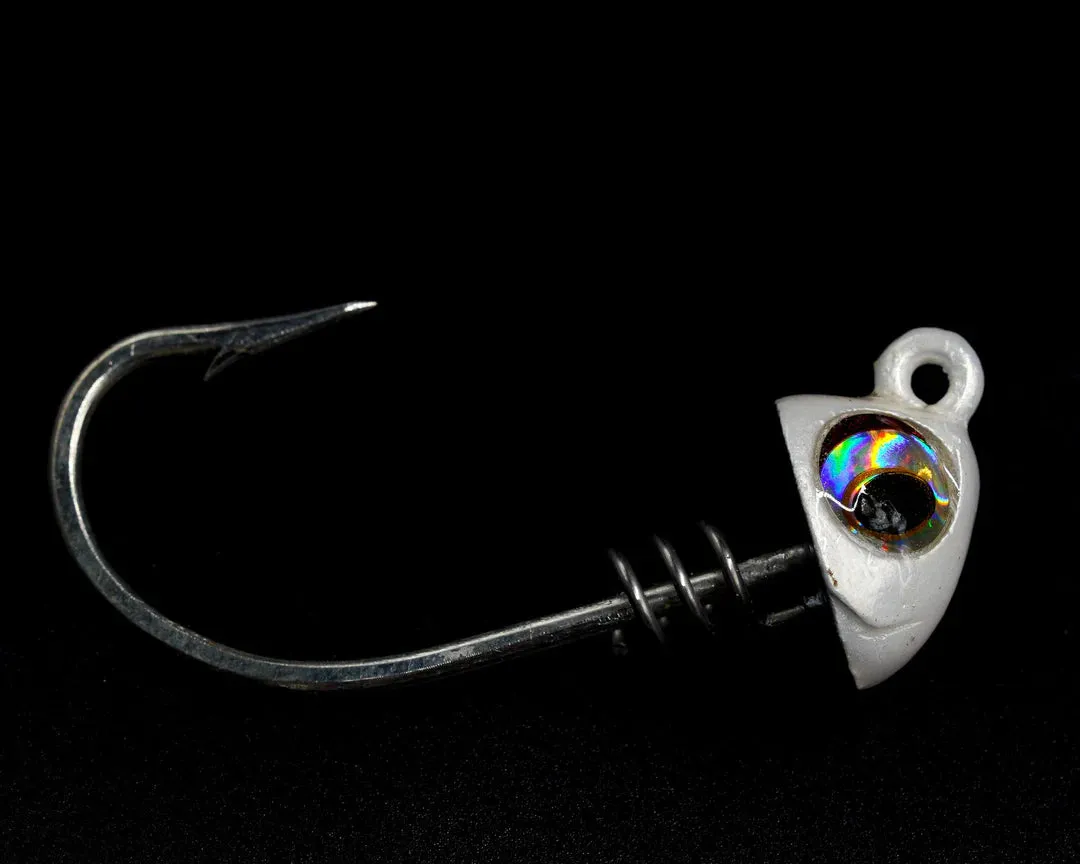 No Live Bait Needed (NLBN) Screwlock Jigheads - 3" Bait !