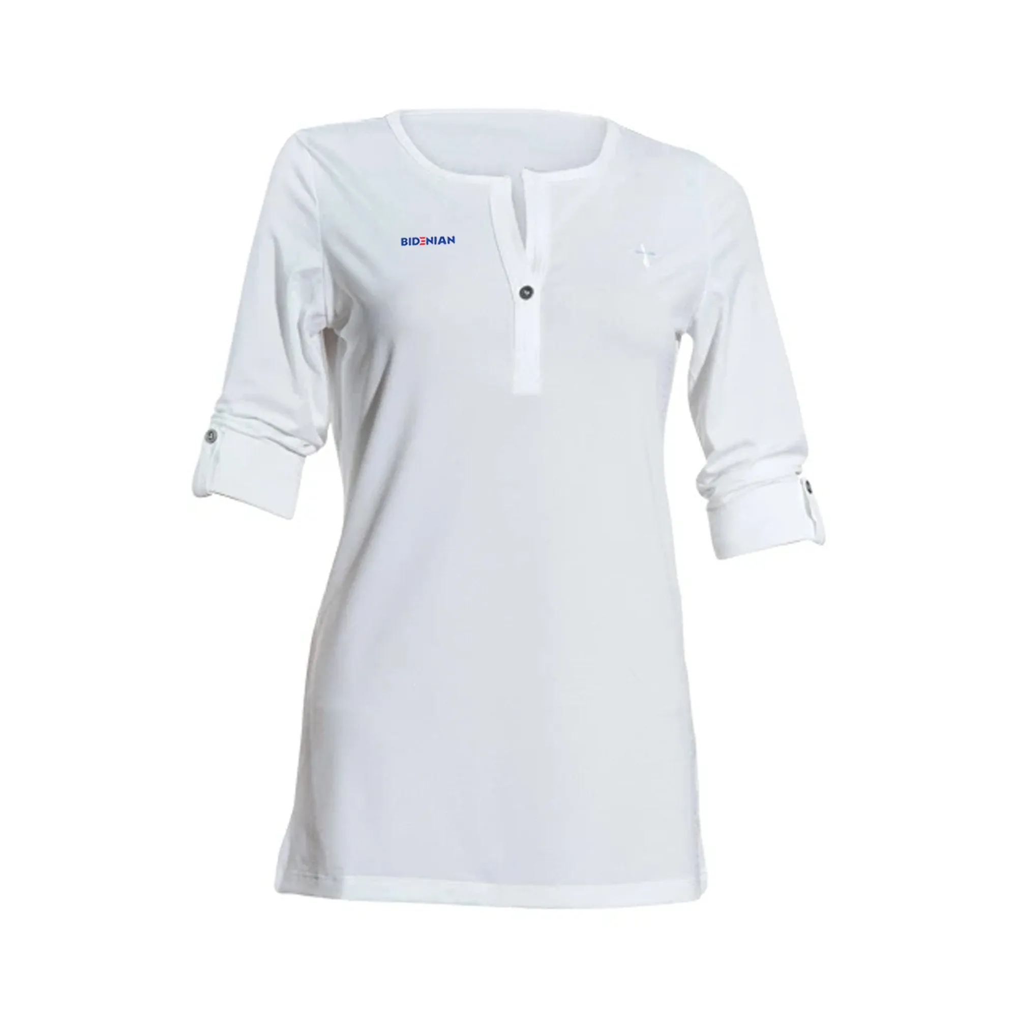 Open Chest Botton Spandex Casual Cotton Top-Cotton