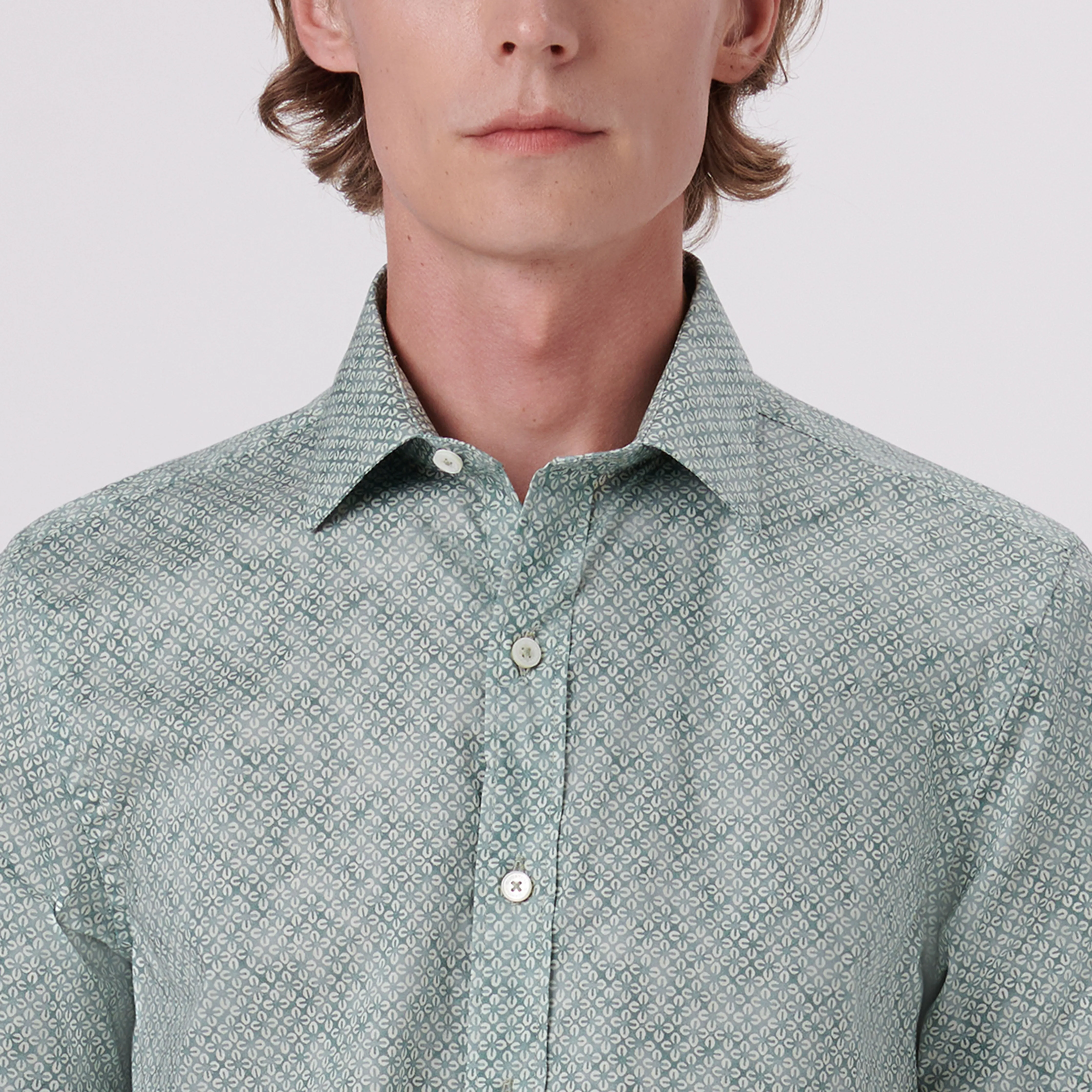 Orson Geometric Print Short Sleeve Shirt