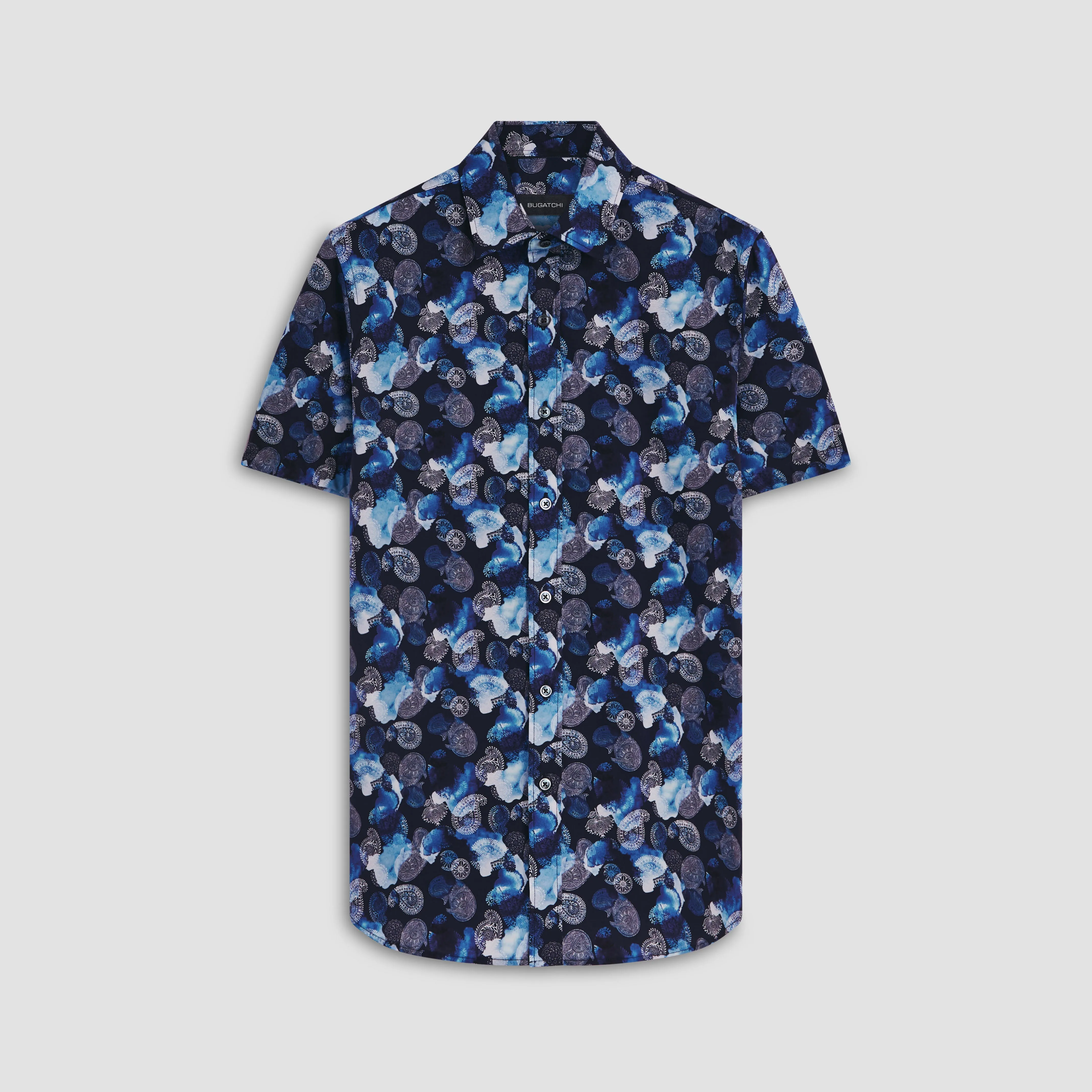 Orson Paisley Print Short Sleeve Shirt