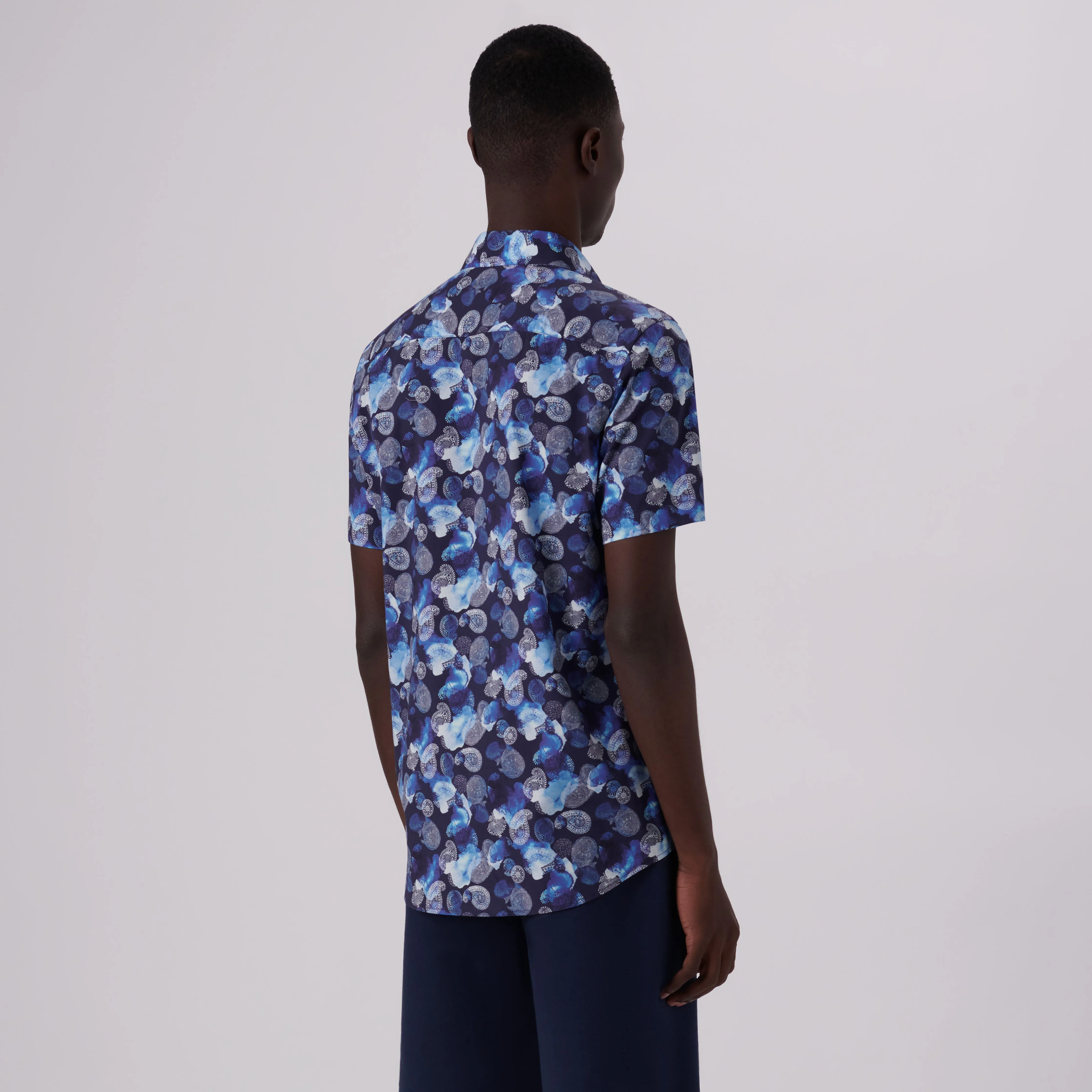 Orson Paisley Print Short Sleeve Shirt